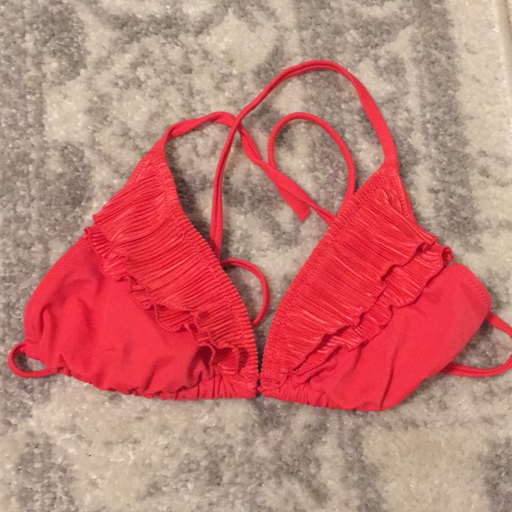 Ruffle bikini top